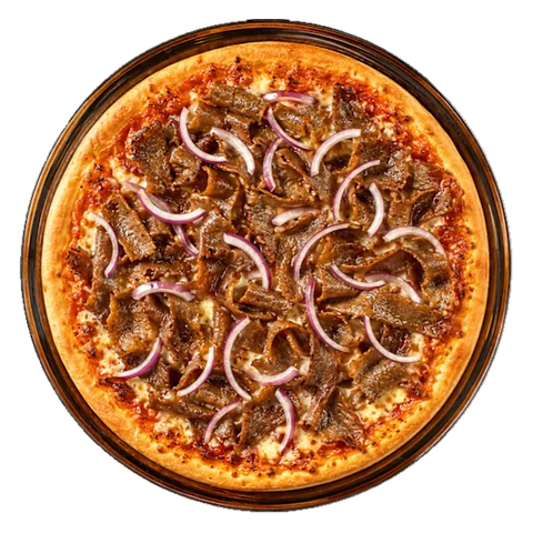 Döner Kebab pizza